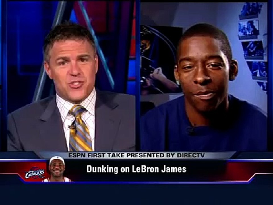 Kid Dunks on Lebron