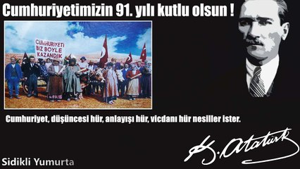 29 Ekim 2014 _ Cumhuriyetimizin 91. Yılı Kutlu Olsun !