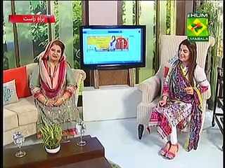 Lively Weekends With Kiran Khan Cooking Show on Hum Masala Tv 1st March 2015