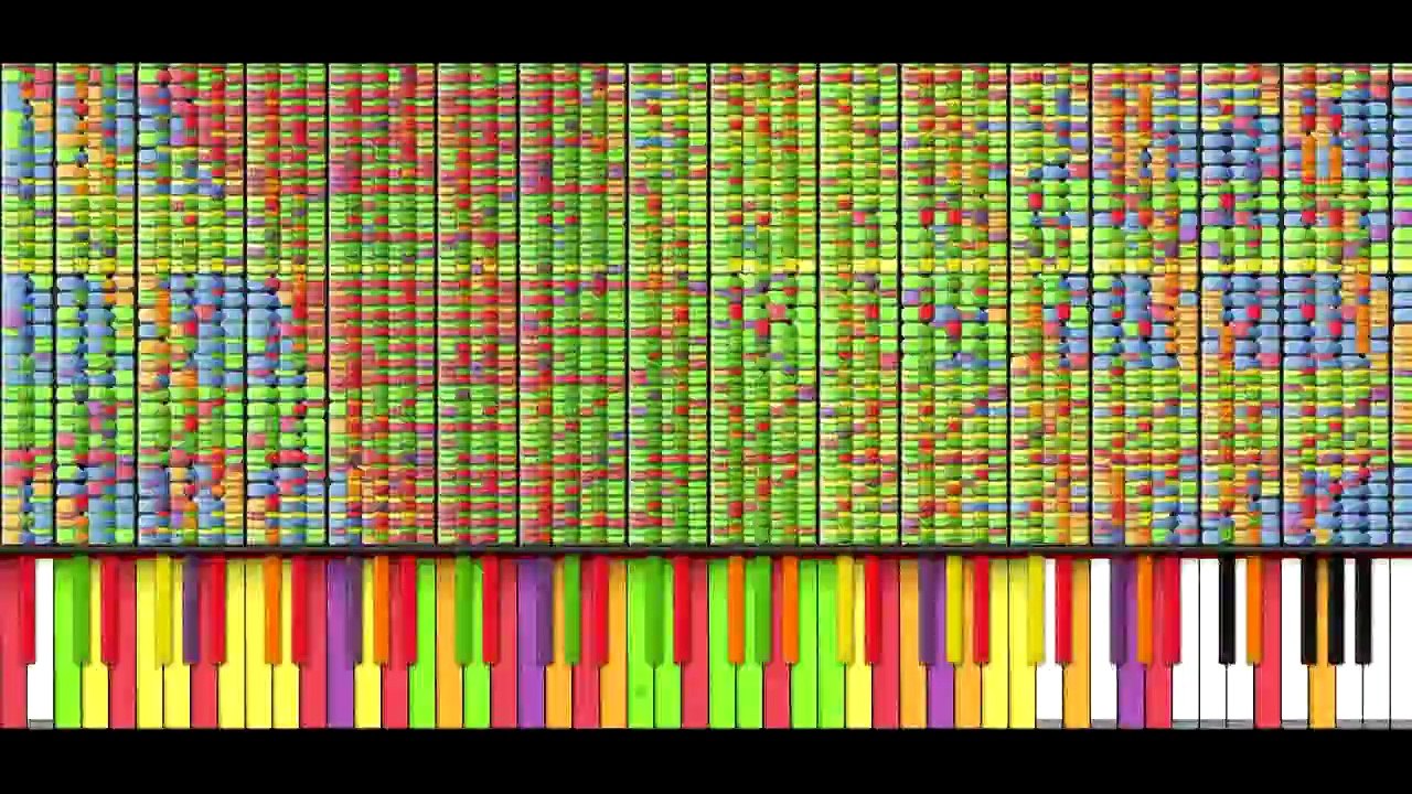 [Black MIDI] Two-Faced Lovers - Hatsune Miku 9.7 million notes by TheSuperMarioBros2