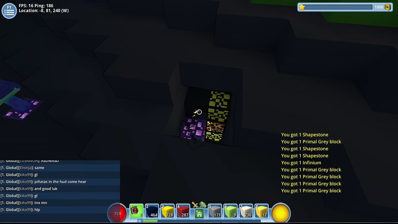 Trove found lost of stones and blocks