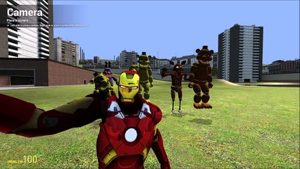 Gmod | Five nights at Freddy's Running NPC