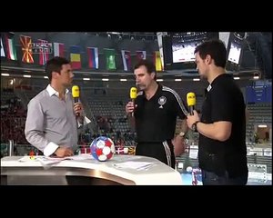 Handball WM 2009 Heiner Brand will den Schiedrichter....(sehr geil)