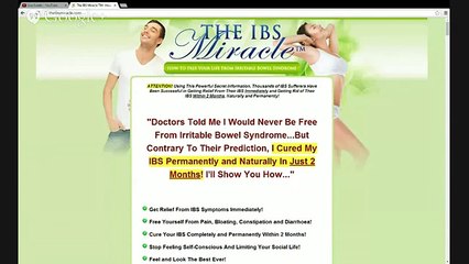 The IBS Miracle Review – James Walden&#39;s Irritable Bowel Syndrome Cure