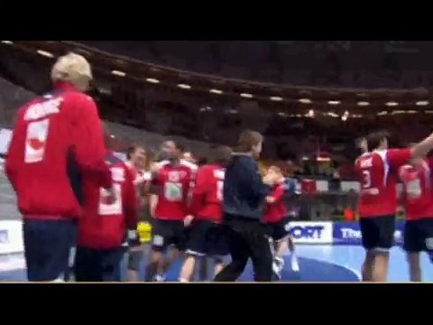 Heiner Brand - die ganze Szene! Germany - Norway (Handball WM 2009)