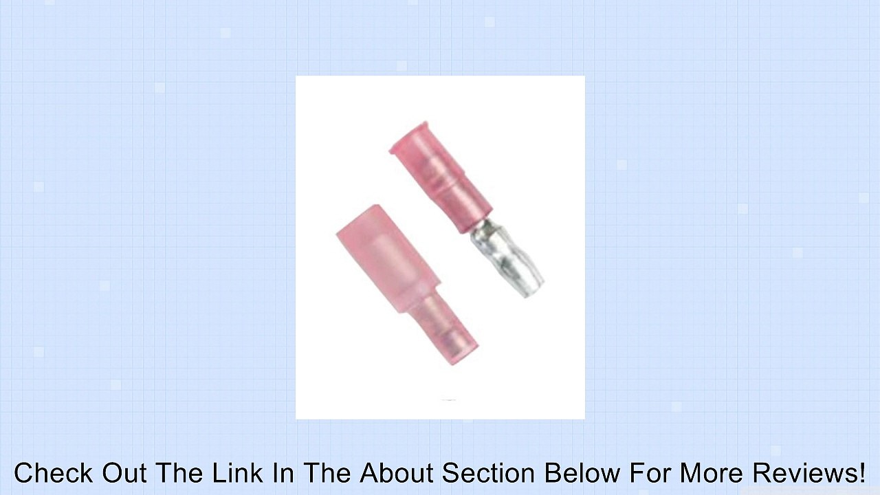 Ancor 210718 Marine Grade Electrical Nylon Insulated Double Crimp Funnel Entry Snap Plugs with Insulation Grip (Male, 16 to 14-Gauge, 25-Pack) Review