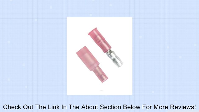 Ancor 210718 Marine Grade Electrical Nylon Insulated Double Crimp Funnel Entry Snap Plugs with Insulation Grip (Male, 16 to 14-Gauge, 25-Pack) Review