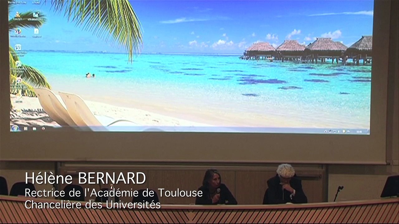 1 - Discours de Madame la rectrice