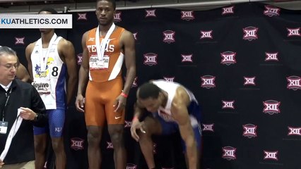 Day 2 of the Big 12 Championships // Kansas Track and Field // 2.28.15