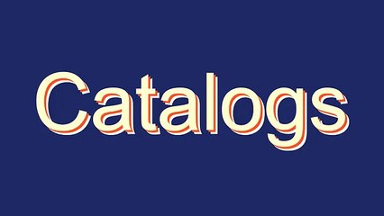 How to Pronounce Catalogs