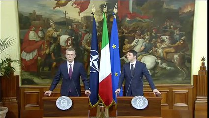 Video herunterladen: Renzi riceve il Segretario Generale della Nato, Jens Stoltenberg