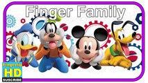 Finger Family Mickey Mouse Song - Mickey Mouse Clubhouse Cartoon for Children - Fingertip Rhymes
