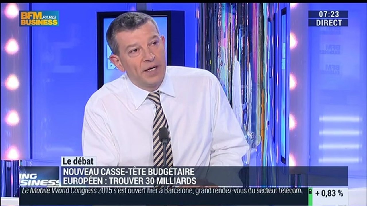 Nicolas Doze: Déficit budgétaire: Comment pourrait-on satisfaire les exigences de Bruxelles ? - 02/03