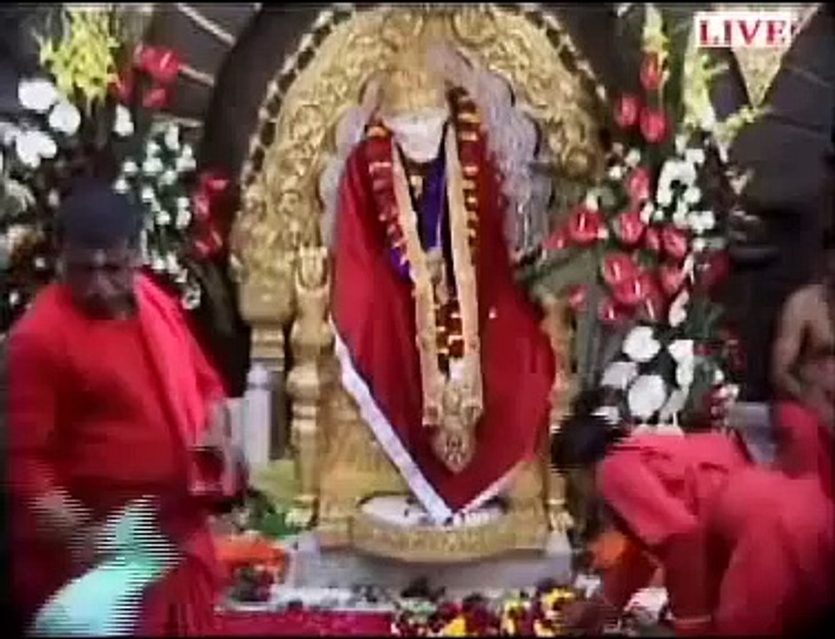 Shirdi Sai baba Samadhi Mandir Live darshan and aarti at temple