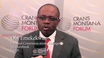 OBI EMEKEKWUE - Crans Montana Forum (Jean-Paul Carteron) - Bruxelles 2014