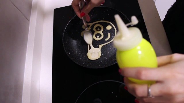 Peppa Pig Pancake DIY How to Make Pancakes At Home Crêpe Kρέπα Crêperie パンケーキ Crepa Homemade Crepes
