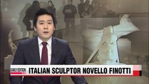 Italian sculptor Novello Ninotti brings his eye-opening works to Korea