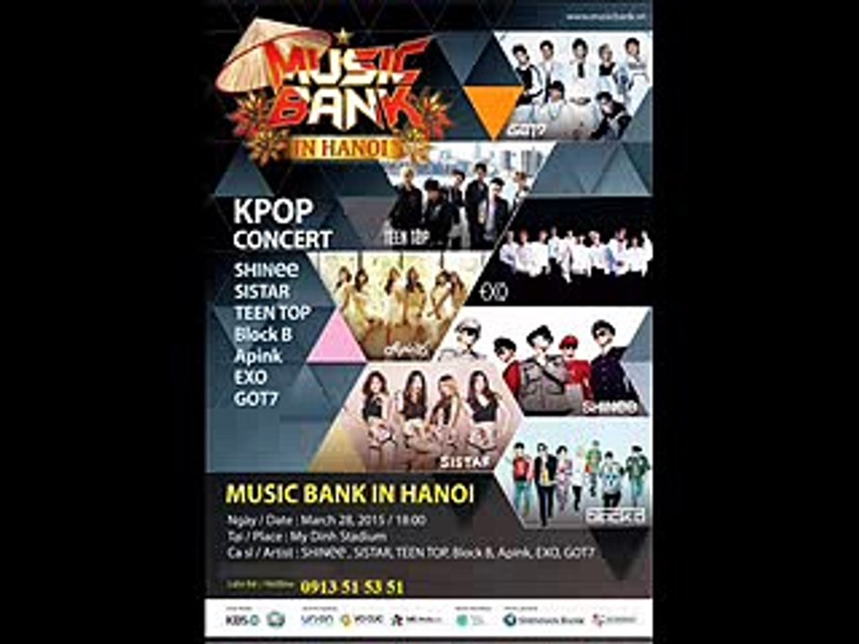Music Bank Hà Nội - mua vé 0913 51 53 51