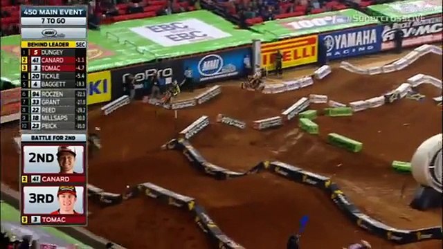 AMA Supercross 2015 Atlanta 2 RD9 450 Main Event Part 2