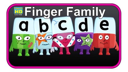 Finger Family Song (ABCD CARTOONS) Nursery Rhymes for Children | NurseryKids