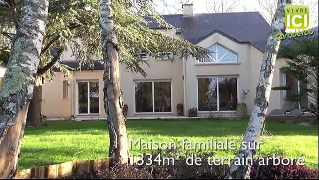 Sucé-sur-Erdre (44) - Vente maison familiale aux prestations haut de gamme. Terrain de 1334m² arboré
