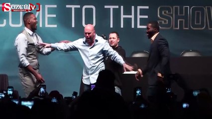 Tansiyon bir anda böyle yükseldi