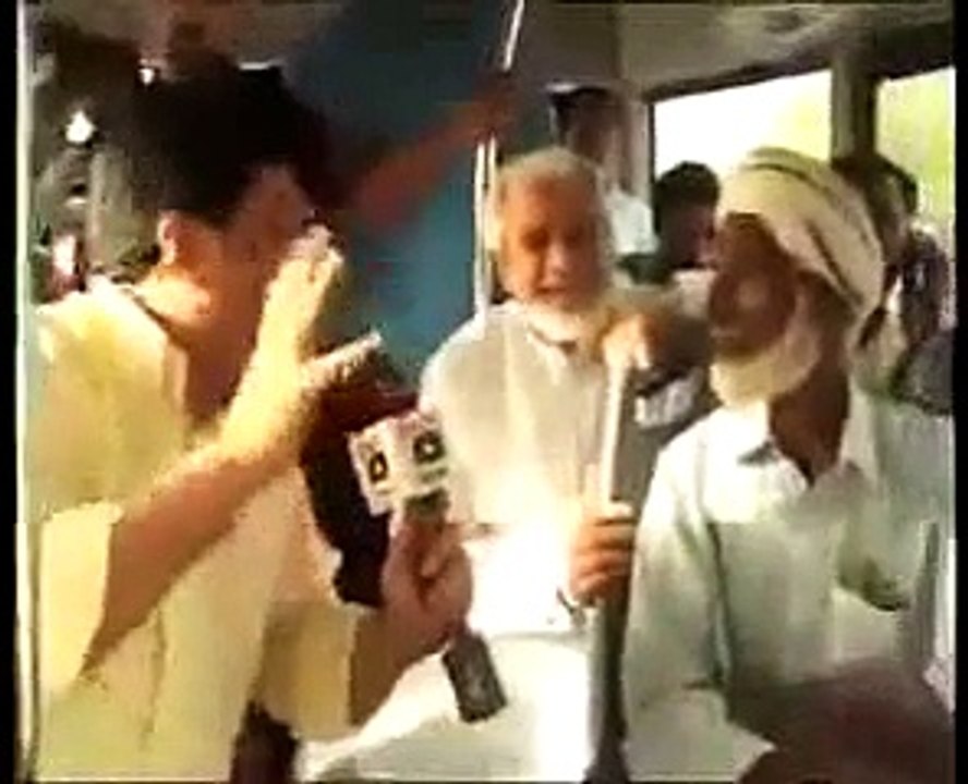Minster of Punjab Mr.shehbaz sharif and  a common man