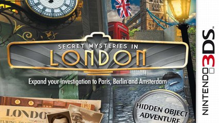 Secret Mysteries in London Gameplay (Nintendo 3DS) [60 FPS] [1080p]