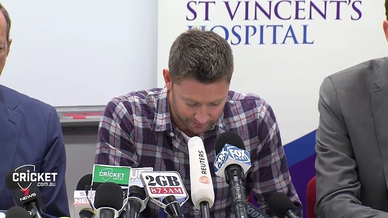 Michael clarke speech at the death of phillip hughes