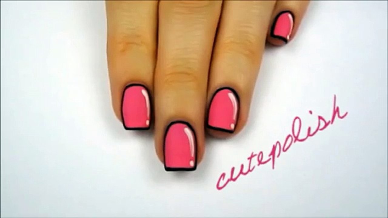 Animated Cartoon Nails
