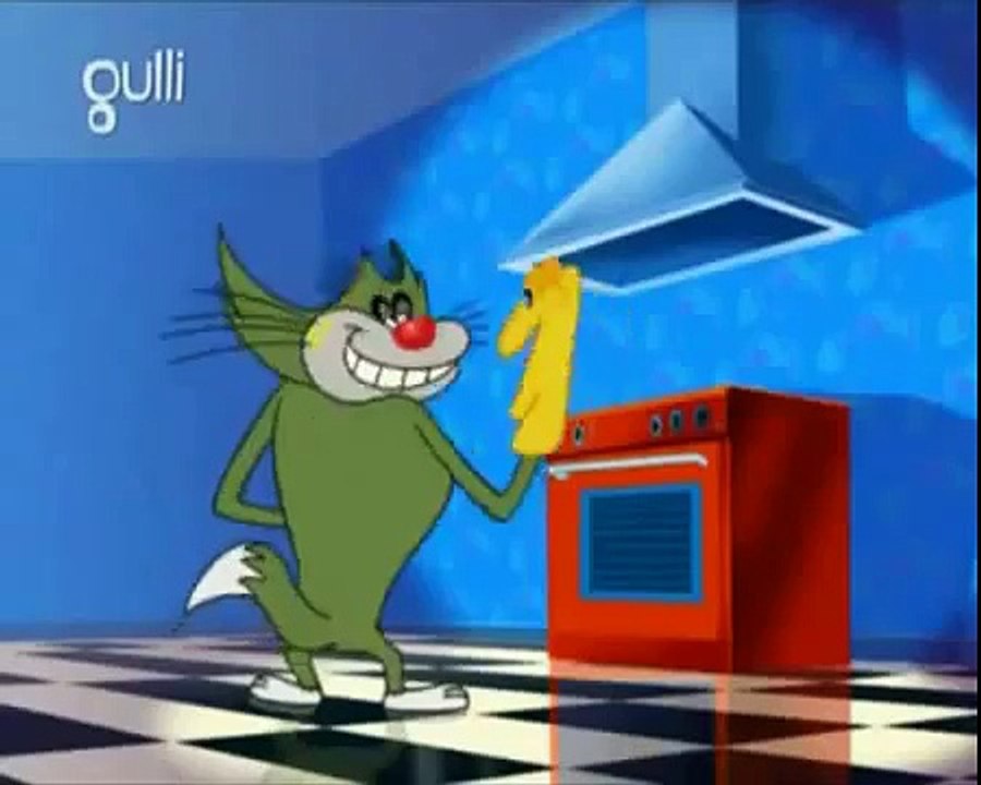 Oggy et les cafards  Voyage dans le temps , Animation en Français, www.oggycartoons.blogspot.fr