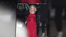 Madonna Keeps On Her Feet During Milan Fashion Week