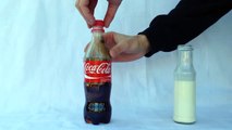 Coca-Cola   lait = expérience impressionnante!