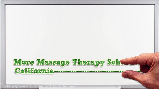 Massage Therapy Schools in California