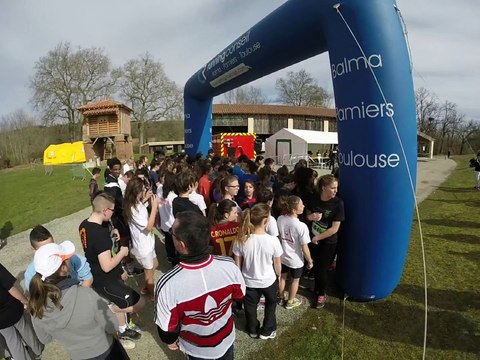 Championnat Régional Midi-Pyrénées Cross des Sapeurs Pompiers. Mazères 2015