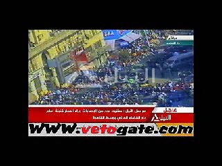 قوات الأمن بمحيط "دار القضاء" تحاول إخلاء المنطقة