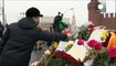 Blumen und Ikonen für ermordeten Kremlkritiker Boris Nemzow