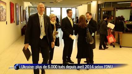 Ukraine: plus de 6.000 tués depuis avril 2014 selon l'ONU