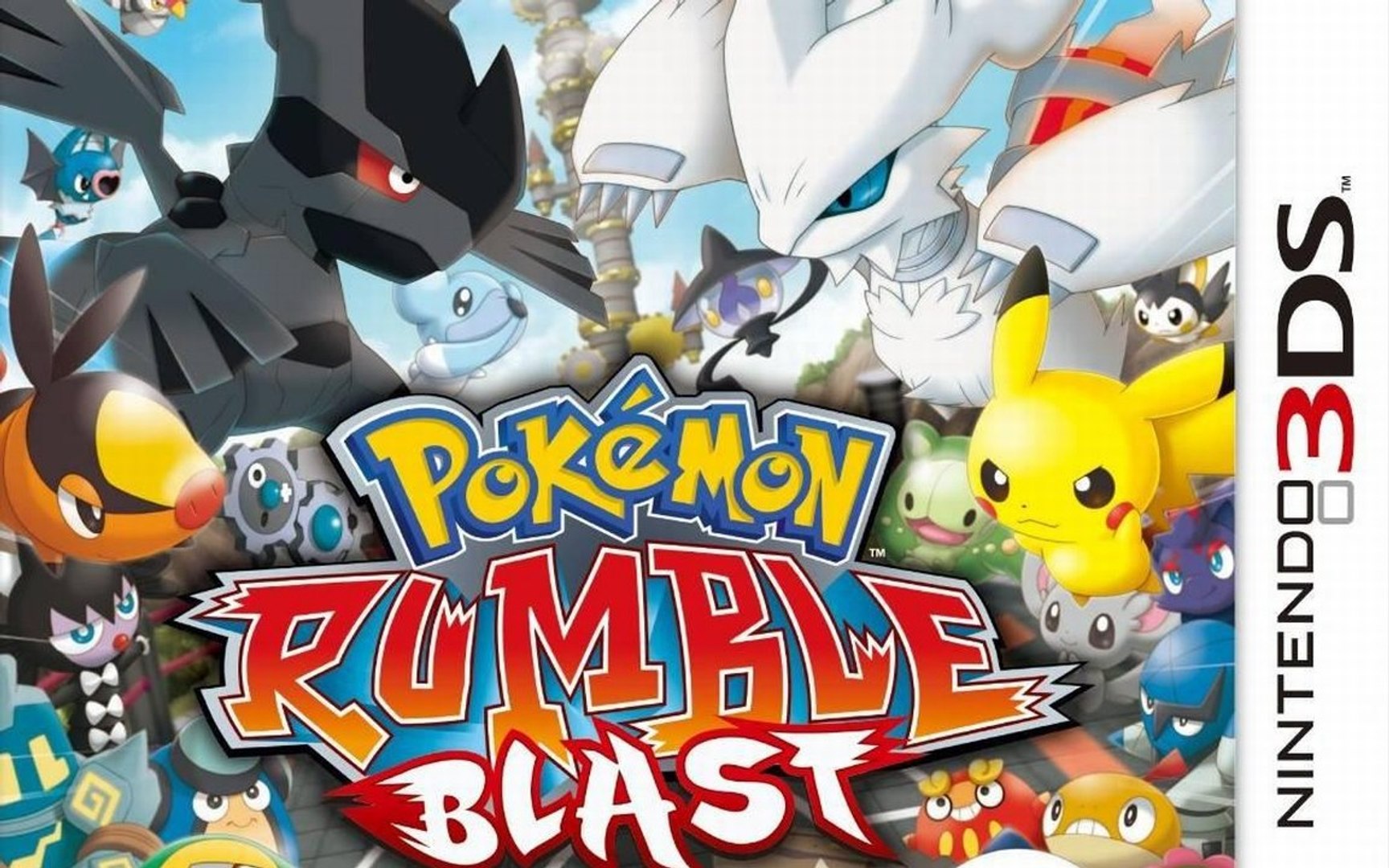 Супер покемон. Нинтендо 3дс покемоны. Pokemon Rumble Blast 3ds. Pokemon Rumble World геймплей.