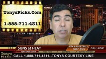 Miami Heat vs. Phoenix Suns Free Pick Prediction NBA Pro Basketball Odds Preview 3-2-2015