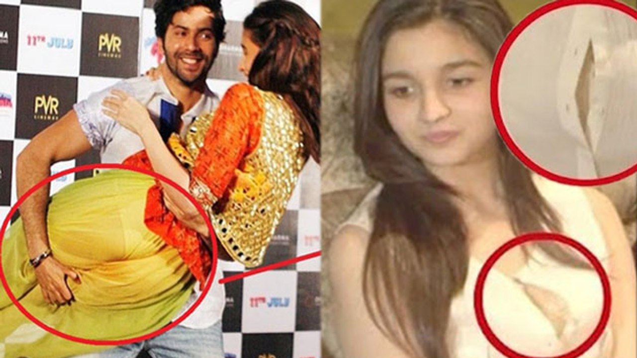 Alia Bhatt's SHOCKING Wardrobe Malfunctions | COMPILATION