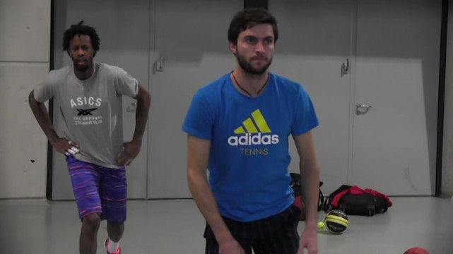 La minute bleue - Coupe Davis : Monfils et Simon prennent leurs marques