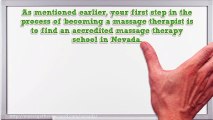 Massage Therapy Schools in Nevada