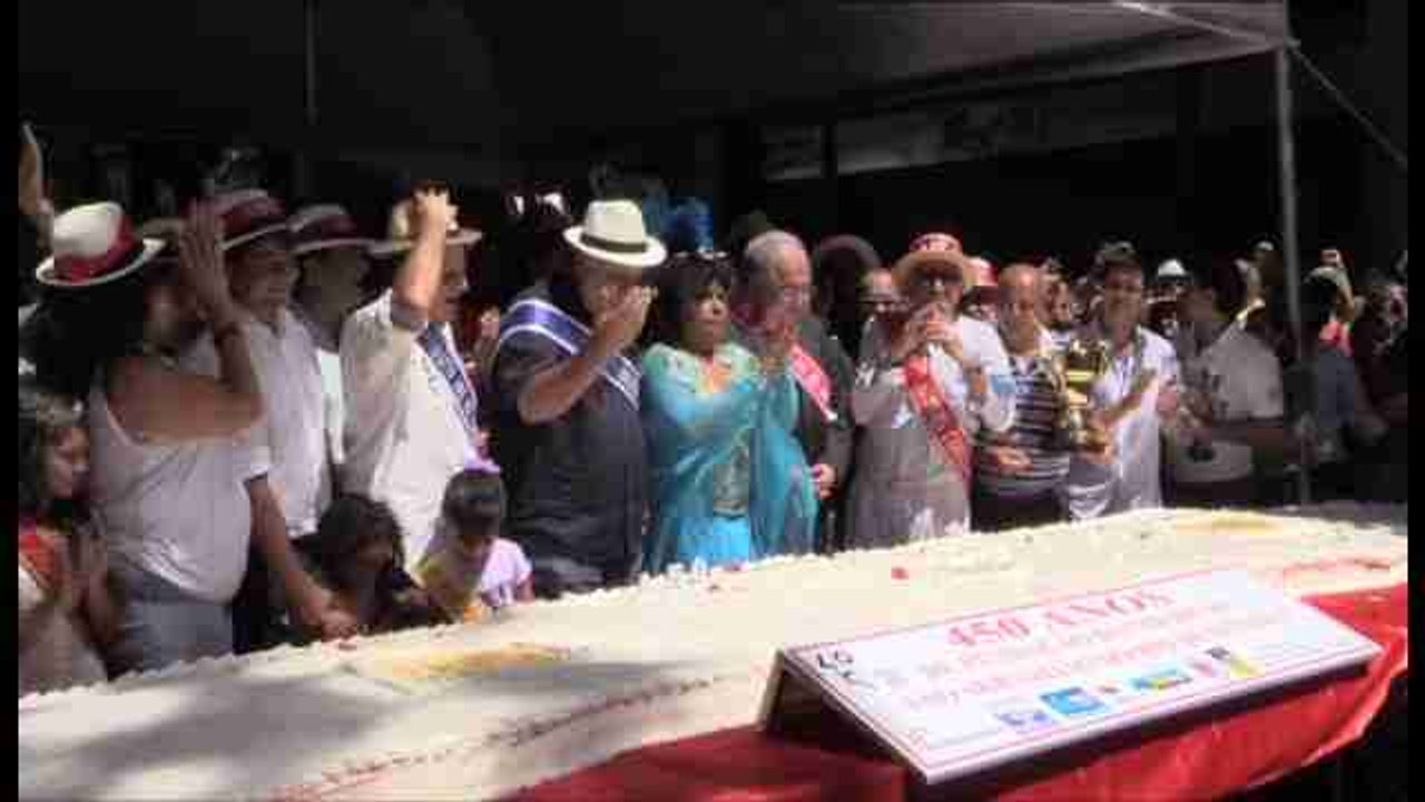 Giant birthday cake, samba music, concerts and new tunnel mark Rio's 450th anniversary