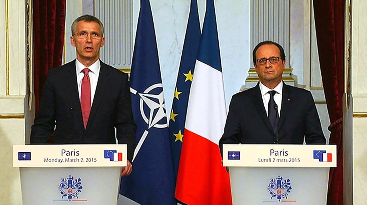 Déclaration conjointe à la presse avec M. Jens Stoltenberg, Secrétaire général de l’OTAN