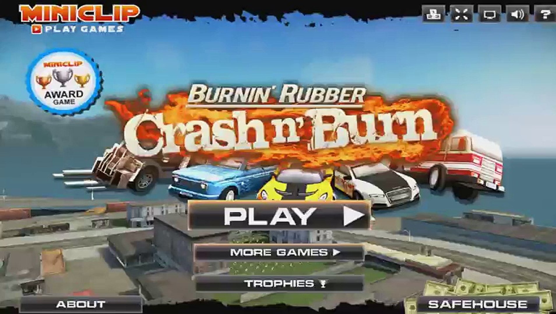 BURNIN' RUBBER CRASH N' BURN - Play for Free!