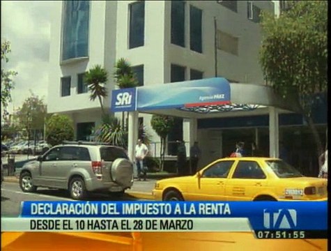 Desde el 10 de marzo podrá realizar la declaración del Impuesto a la Renta