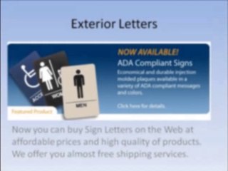 Buy ADA Molded Plaques Online