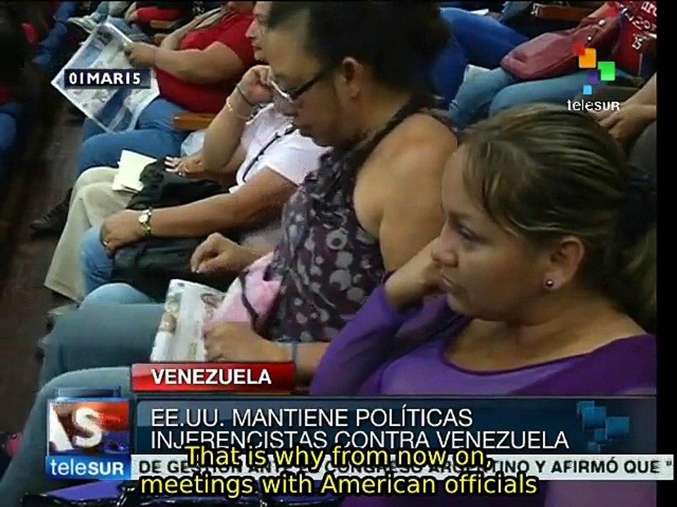 Venezuelans support measures against US interference
