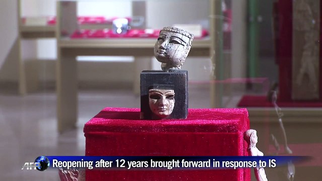 Baghdad museum reopening boosts Iraqi national pride